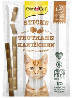 GimCat Sticks Przysmak z indykiem i królikiem (Truthahn mit Kaninchen) 20g