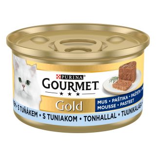 Gourmet Gold Kot Mokra Karma z tuńczykiem (mus) 85g