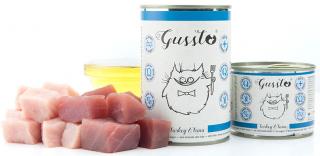 Gussto Fresh Kot Turkey  Tuna Mokra Karma z indykiem i tuńczykiem 200g