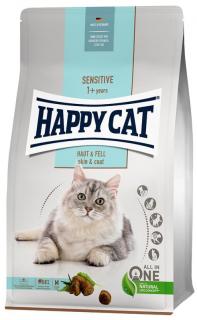 Happy Cat Kot Sensitive (1+) Skin  Coat Sucha karma z kurczakiem 4kg WYPRZEDAŻ