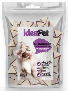IdeaPet O! Kanapka z kaczką, warzywami i rybą przysmak 500g