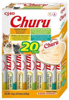Inaba Ciao Churu Box Chicken Mix przysmak 20x14g