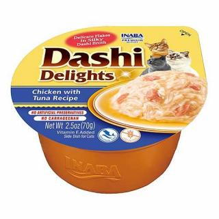 Inaba Ciao Dashi Delights ChickenTuna Recipe Mokra Karma dla kota op. 70g