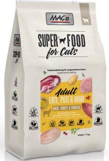 Mac's Kot Adult Ente, Pute  Huhn Sucha karma z kaczką, indykiem i kurczakiem 7kg