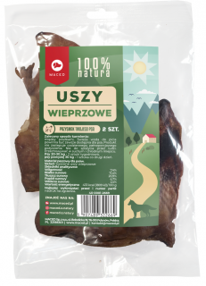 Maced Ucho wieprzowe gryzak 2szt.