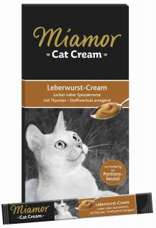 Miamor Cat Cream Leberwurst Przysmak 90g