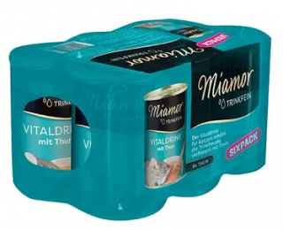 Miamor Trinkfein Vitaldrink mit Thun Przysmak z tuńczykiem 6x135ml