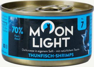 Moonlight Dinner nr 7 Mokra Karma z krewetami i tuńczykiem dla kota op. 80g
