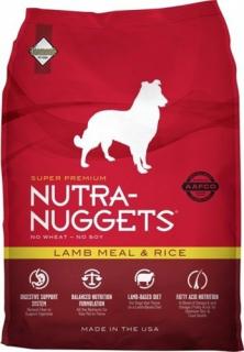 Nutra Nuggets Pies Lamb  Rice Sucha Karma z jagnięciną 15kg