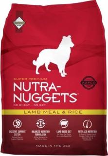 Nutra Nuggets Pies Lamb  Rice Sucha Karma z jagnięciną 2x15kg DWU-PAK