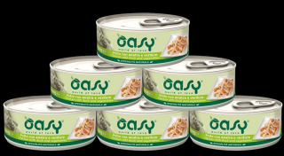 Oasy Natural Adult Chicken with Duck and Vegetables Mokra Karma z kurczakiem i kaczką dla psa 6x150 PAKIET
