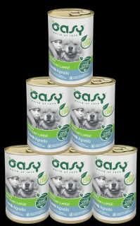 Oasy One Protein Adult Medium/Large Lamb Mokra Karma z jagnięciną dla psa 6x400g PAKIET