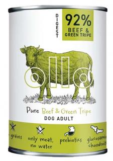 Ollo Pure BeefGreen Tripe Mokra Karma ze żwaczami i wołowiną dla psa 400g