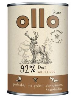 Ollo Pure Deer Dog Adult Mokra Karma z jeleniem dla psa 400g