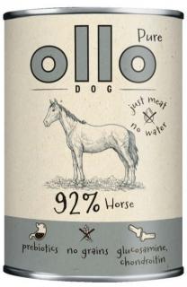 Ollo Pure Dog Adult Mokra Karma z koniną dla psa 400g