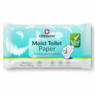 Opharm Moist Toilet Paper Nawilżany papier toaletowy 48szt.
