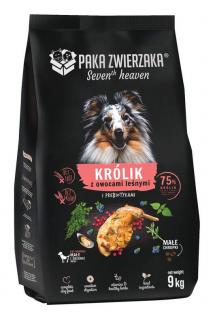 Paka Zwierzaka Seventh Heaven Pies Adult Sucha Karma z królikiem i owocami leśnymi 9kg