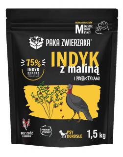 Paka Zwierzaka Seventh Heaven Pies Sucha karma z Indyk i maliną 1.5kg