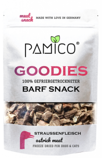 Pamico Goodies Freeze Dried Mięso strusia przysmak 50g