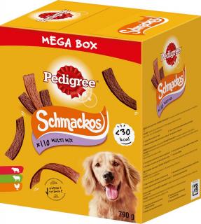 Pedigree Mega Box Schmackos przysmak 790g