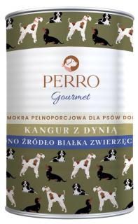 Perro Gourmet Adult Mokra Karma z kangurem i dynią dla psa 400g