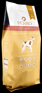 Perro Sucha Karma z cielęciną i batatami  dla psa 12kg