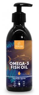 Pokusa Olej rybny Omega-3 dla psa i kota 250ml
