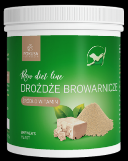 Pokusa RawDietLine Drożdże Browanicze dla psa i kota 250g