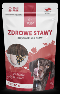 Pokusa Zdrowe Stawy z kaczką i małżami przysmak 60g