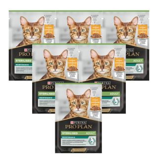 Pro Plan Cat Sterilised Mokra Karma z kurczakiem dla kota 12x85g