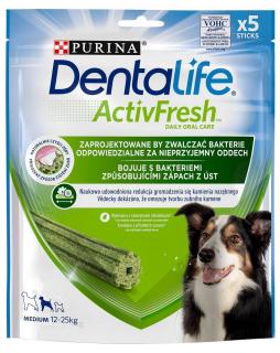Purina Dentalife ActivFresh Medium (M) gryzak op. 5szt