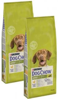 Purina Dog Chow Pies Adult Chicken Sucha Karma z kurczakiem 2x14kg DWU-PAK