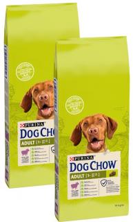 Purina Dog Chow Pies Adult Lamb Sucha Karma z jagnięciną 2x14kg DWU-PAK