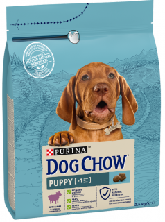 Purina Dog Chow Puppy Lamb Sucha Karma z jagnięciną 2.5kg [Data ważności: 04.2024]