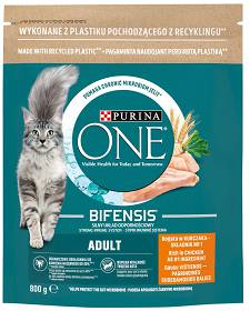 Purina ONE Kot Adult Sucha Karma z kurczakiem 800g  [Data ważności: 07.2024r.] WYPRZEDAŻ