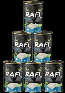 Rafi Kot Mokra Karma z dorszem dla kota 6x400g PAKIET