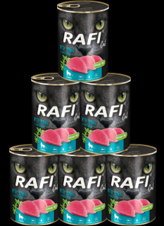 Rafi Kot Sterilised Mokra Karma z tuńczykiem 6x400g PAKIET