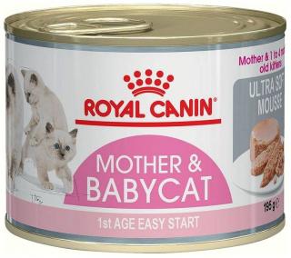 Royal Canin Kot Mother  Babycat Ultra Soft Mousse Mokra Karma 195g