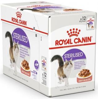 Royal Canin Kot Sterilised Mokra Karma (sos) 12x85g PAKIET