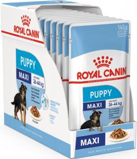 Royal Canin Pies Maxi Puppy Mokra Karma 10x140g PAKIET WYPRZEDAŻ