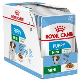 Royal Canin Pies Mini Puppy Mokra karma 12x85g PAKIET