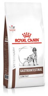 Royal Canin Veterinary Pies Gastro Intestinal Low Fat Sucha Karma 2x12kg DWU-PAK