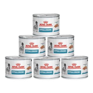 Royal Canin Veterinary Pies Hypoallergenic Mokra Karma 12x200g PAKIET