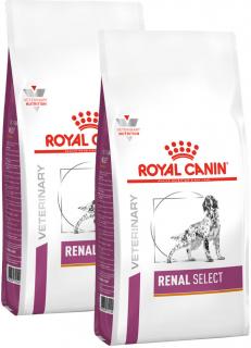 Royal Canin Veterinary Pies Renal Select Sucha Karma 2x10kg DWU-PAK