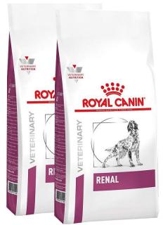 Royal Canin Veterinary Pies Renal Sucha Karma 2x14kg DWU-PAK