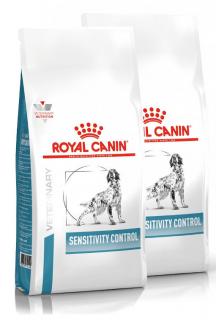 Royal Canin Veterinary Pies Sensitivity Control Sucha Karma 2x14kg DWU-PAK