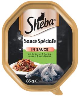 Sheba Kot Sauce Speciale in Sauce Mokra karma z królikiem i warzywami w sosie 85g