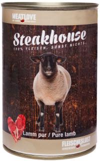 Steakhouse Lamm pur Mokra Karma z jagnięciną 400g