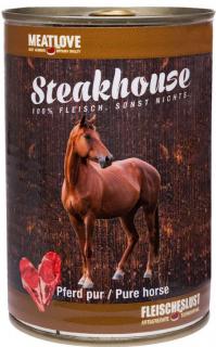 Steakhouse Pferd pur Mokra Karma z koniną 400g