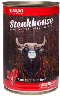 Steakhouse Rind pur Mokra Karma z wołowiną 400g